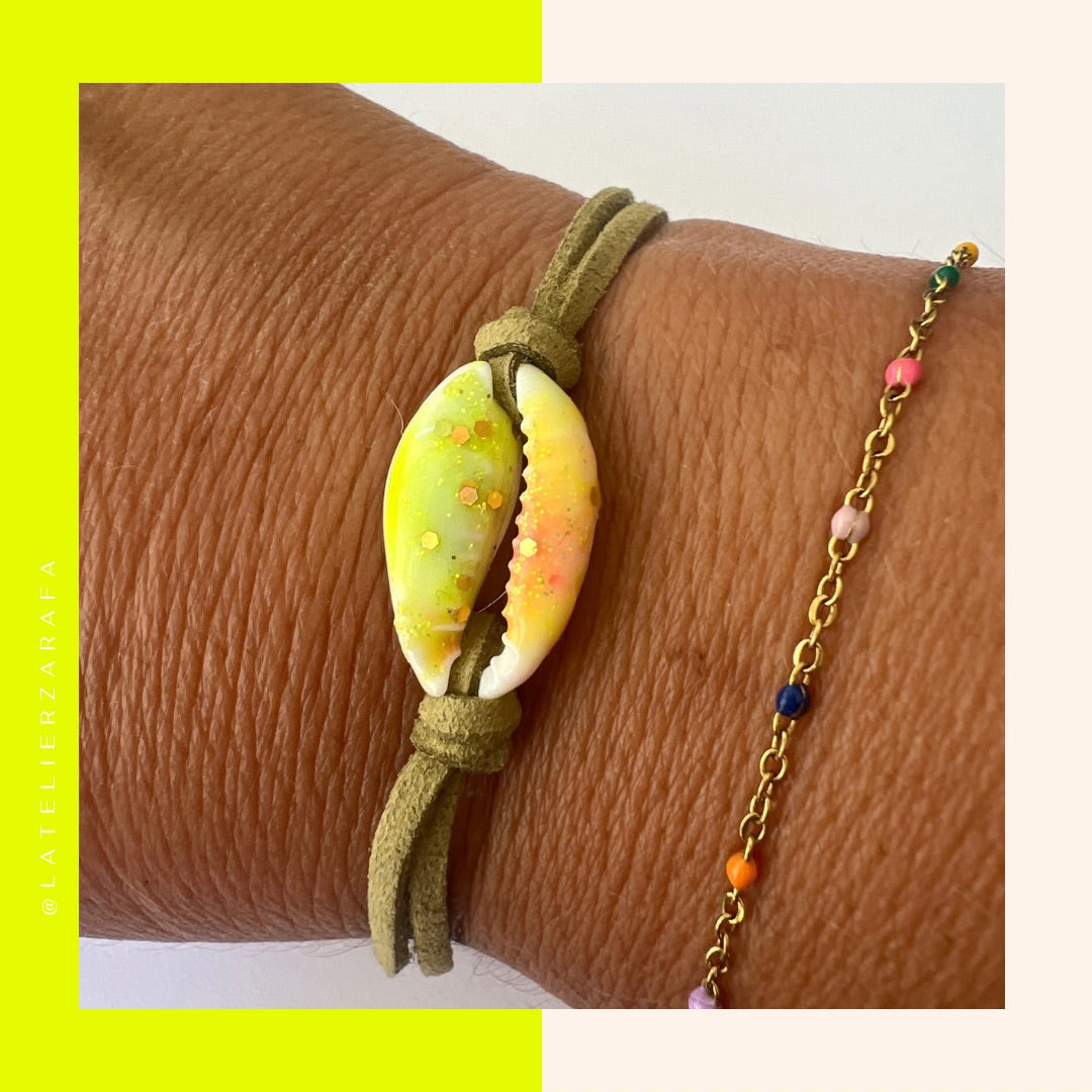 Bracelet coquillage