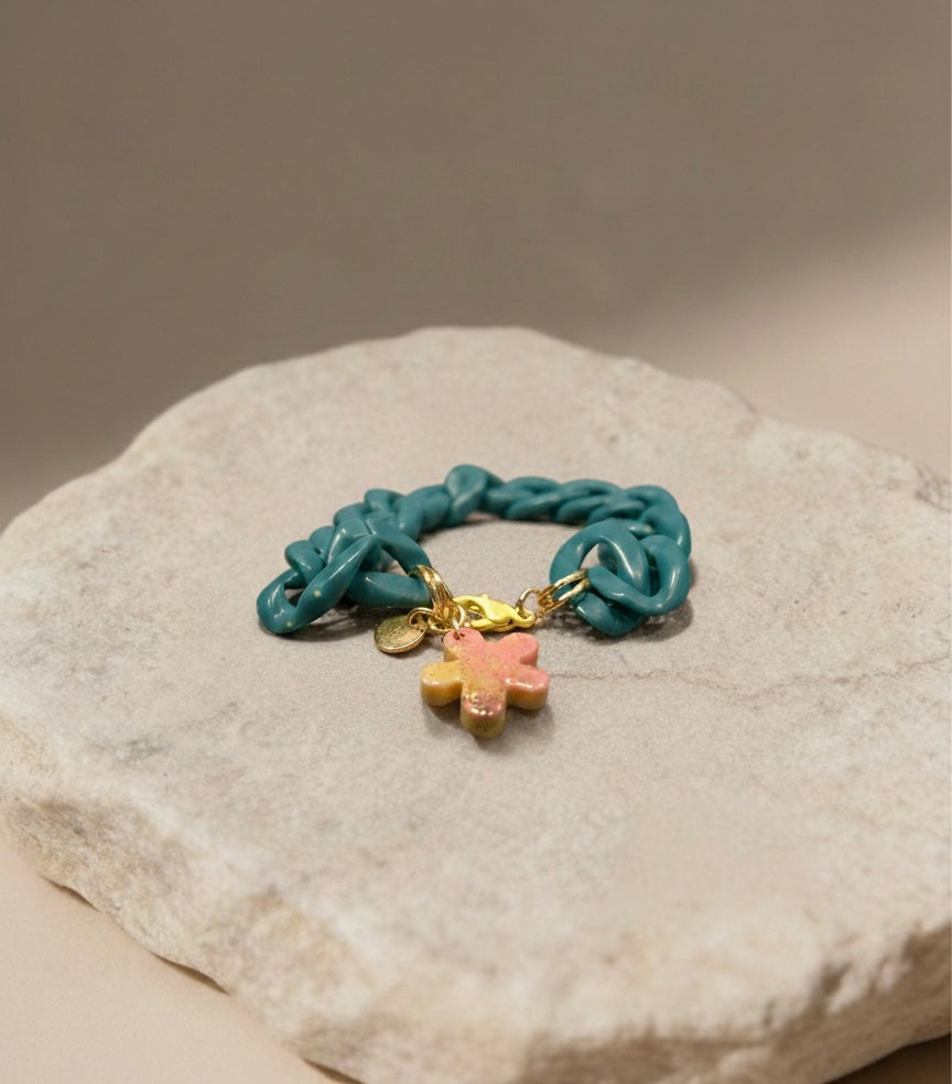 Bracelet Maille avec Charms