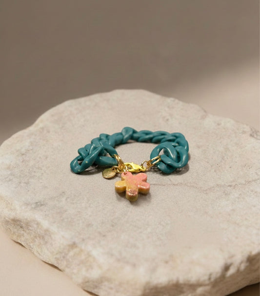 Bracelet Maille avec Charms